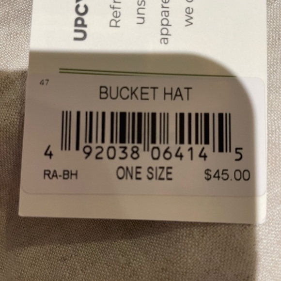 Refried Apparel patchwork unisex bucket hat - Picture 4 of 4